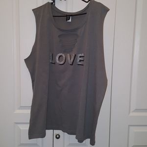 TORRID 'LOVE' TANK TOP